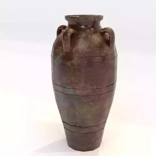 Vase Texture Painted