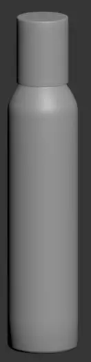 Muss bottle 3D model_0