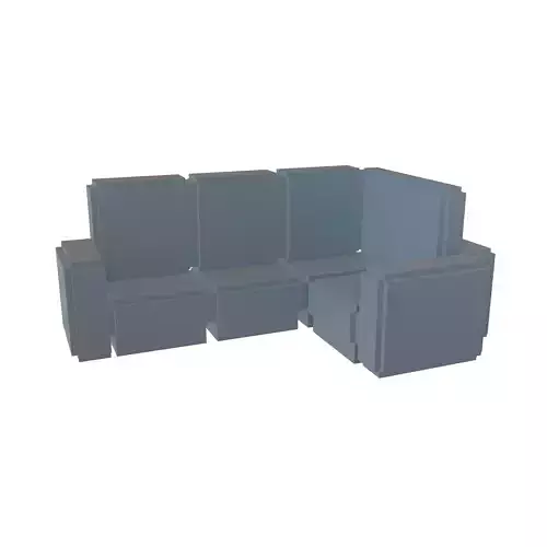 Voxel Sofa v3 002