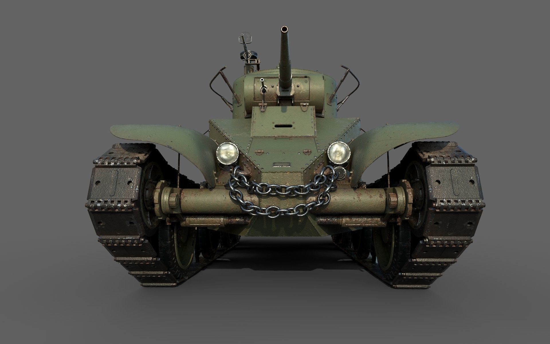 BT-5 Comander 3D model_2
