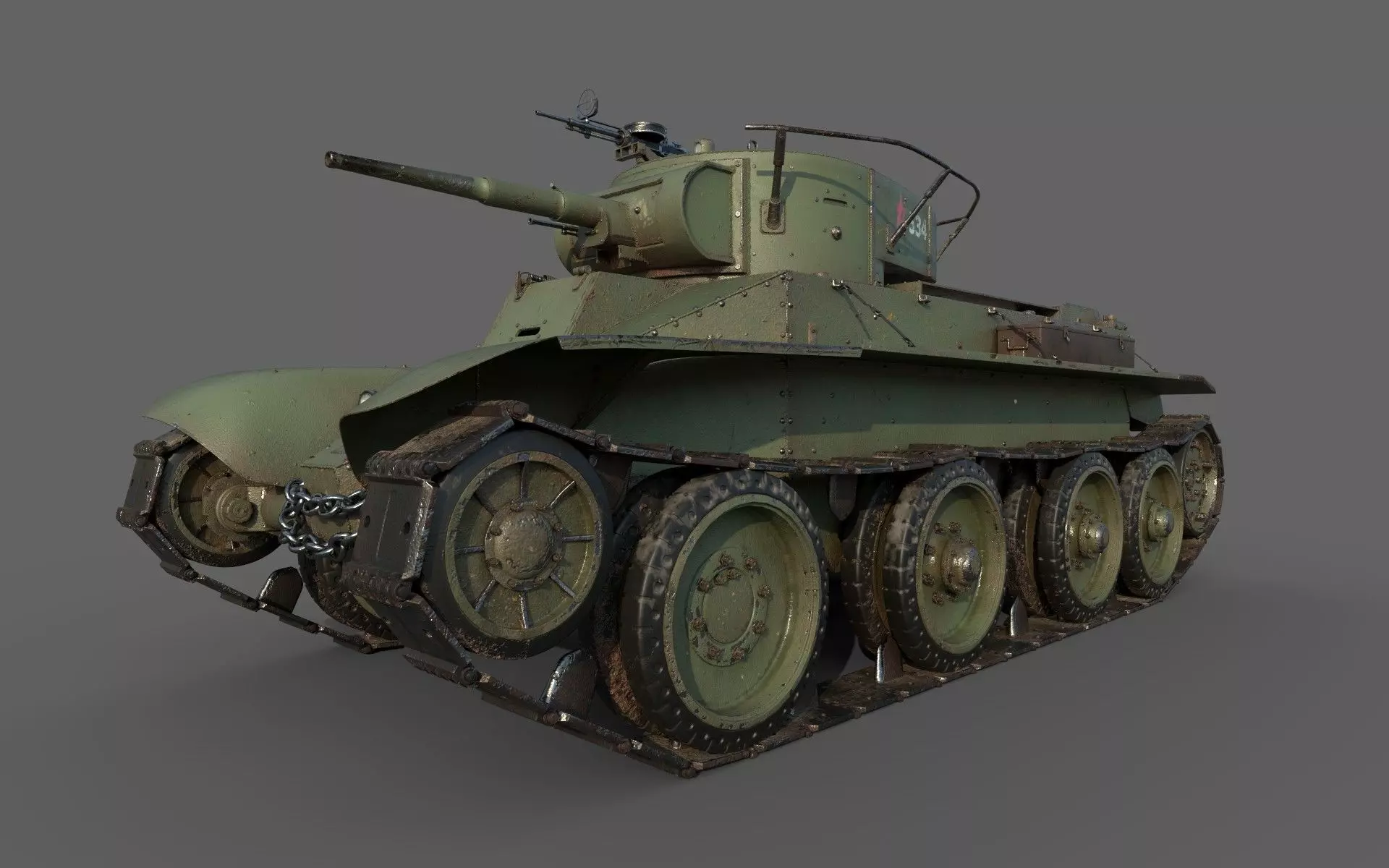 BT-5 Comander 3D model_0