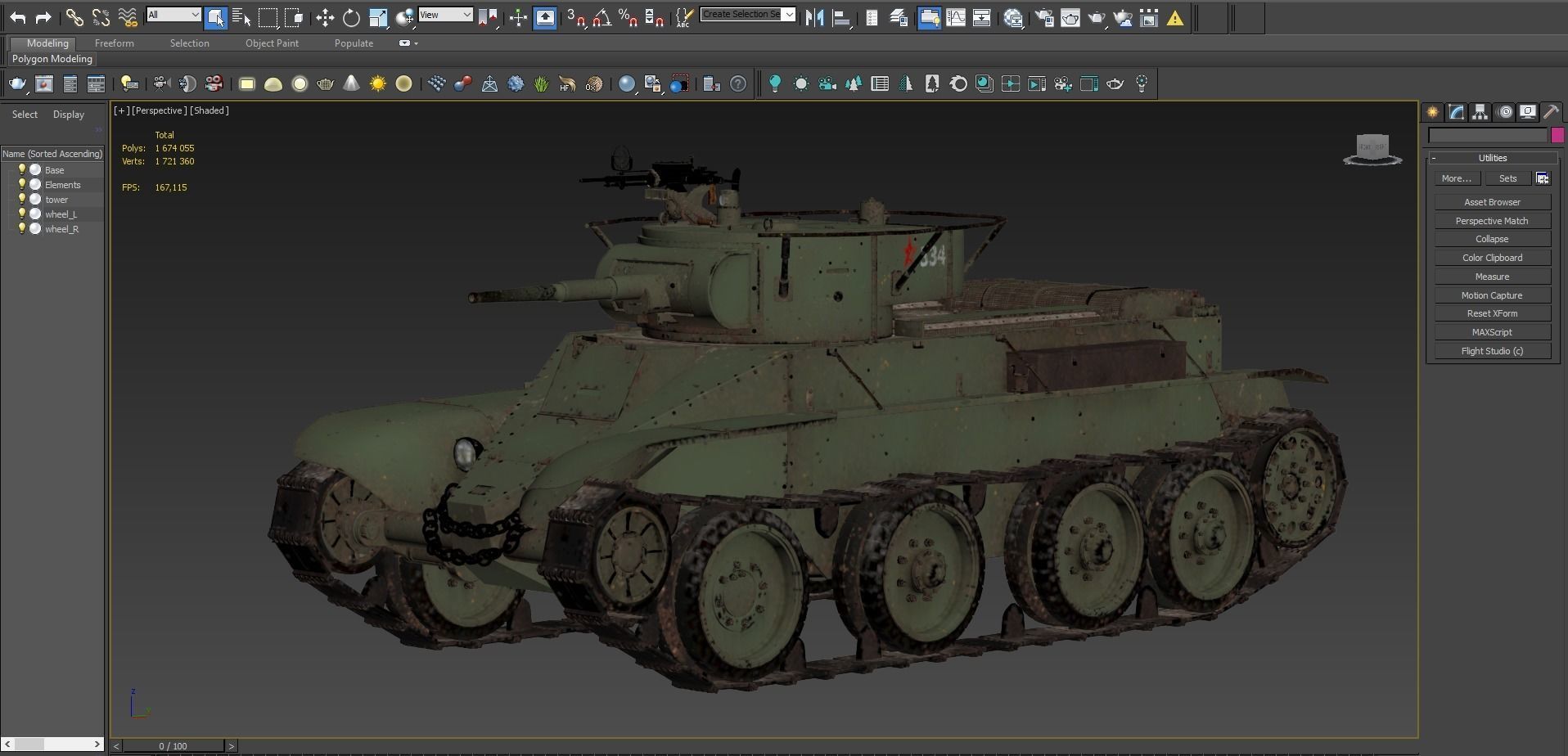 BT-5 Comander 3D model_25