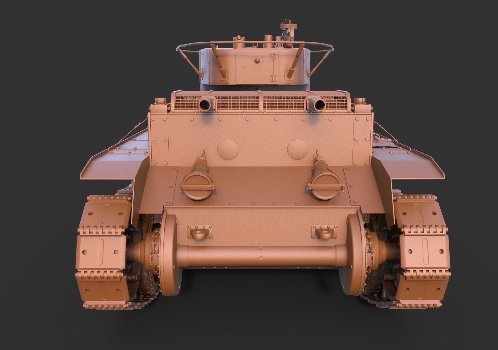 BT-5 Comander 3D model_14