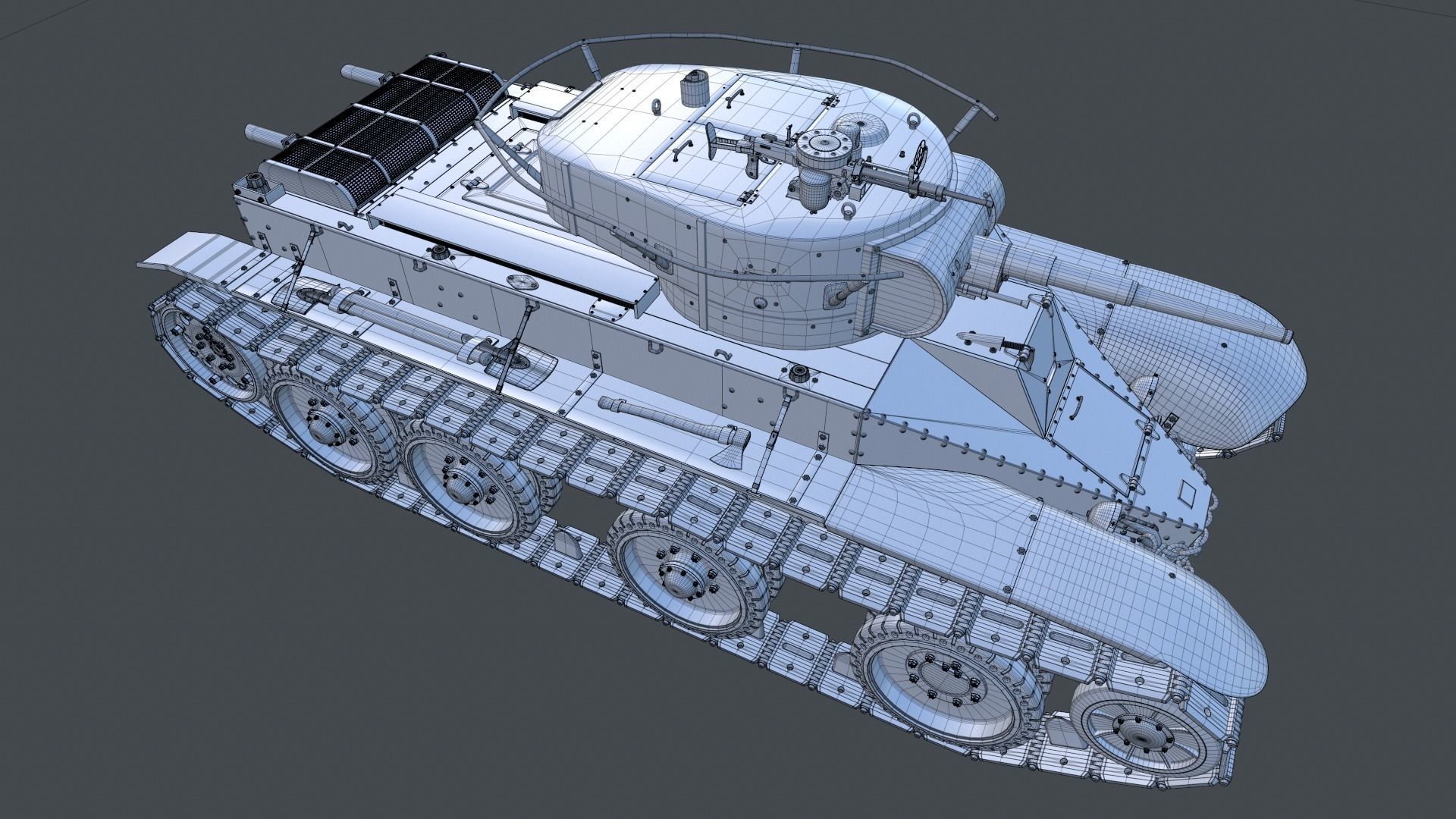 BT-5 Comander 3D model_24