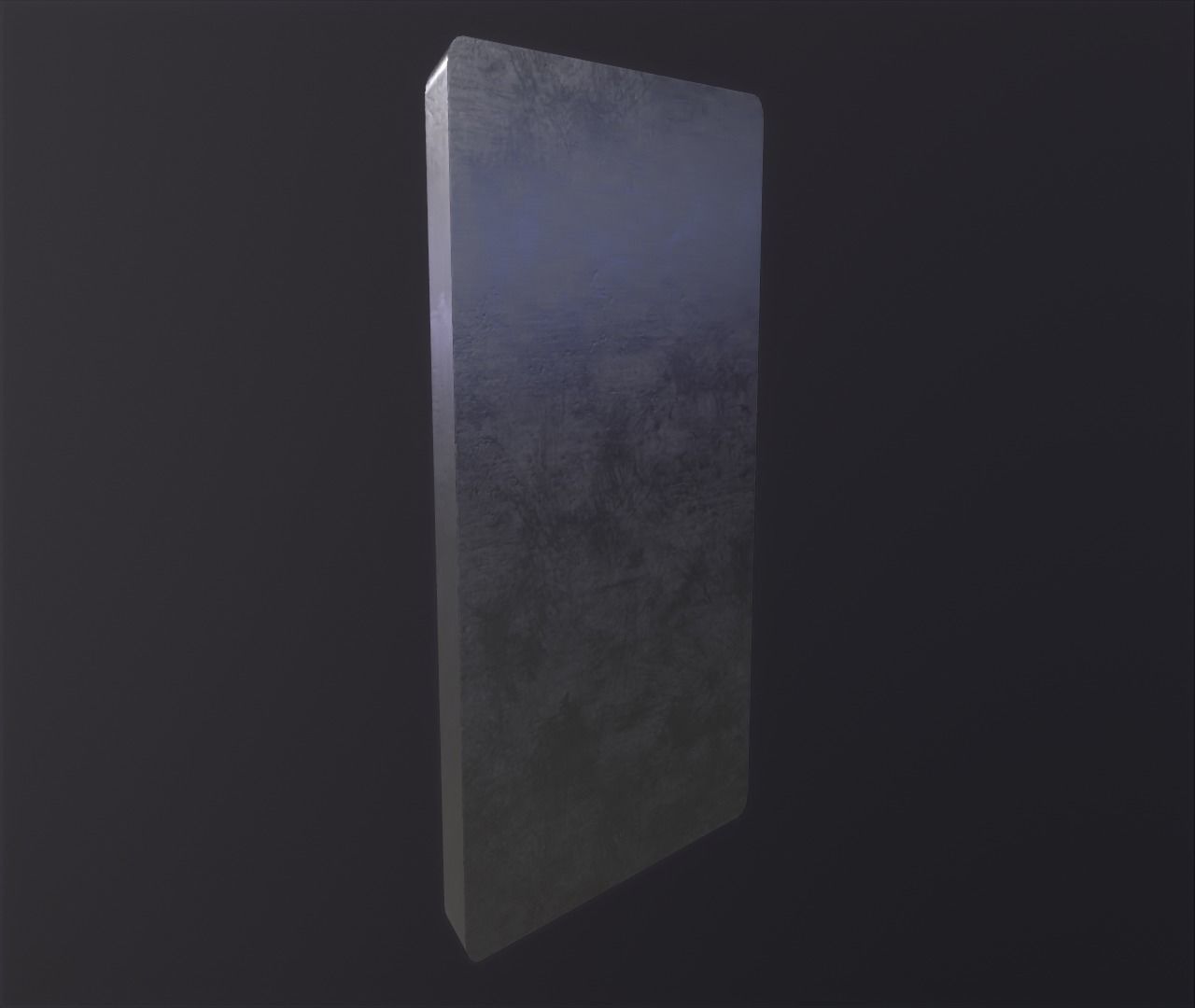 Touch screen light switch Low-poly 3D model_7