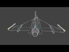 General Dynamics F-16XL-2 - The FORGOTTEN F-16 - Low-poly 3D model_1