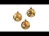 Christmas balls gold 3D model_1