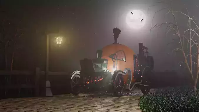 Halloween Scene