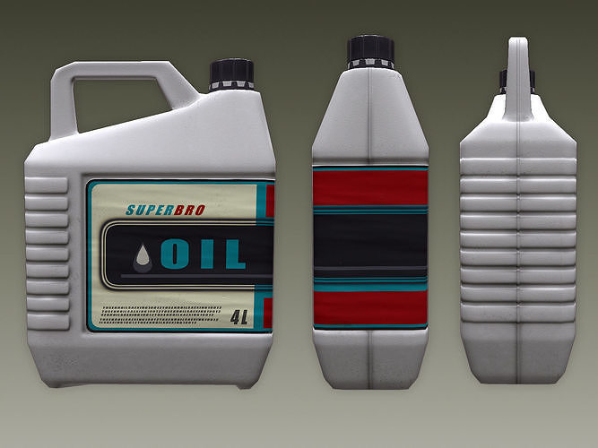Perrican Low-poly 3D model