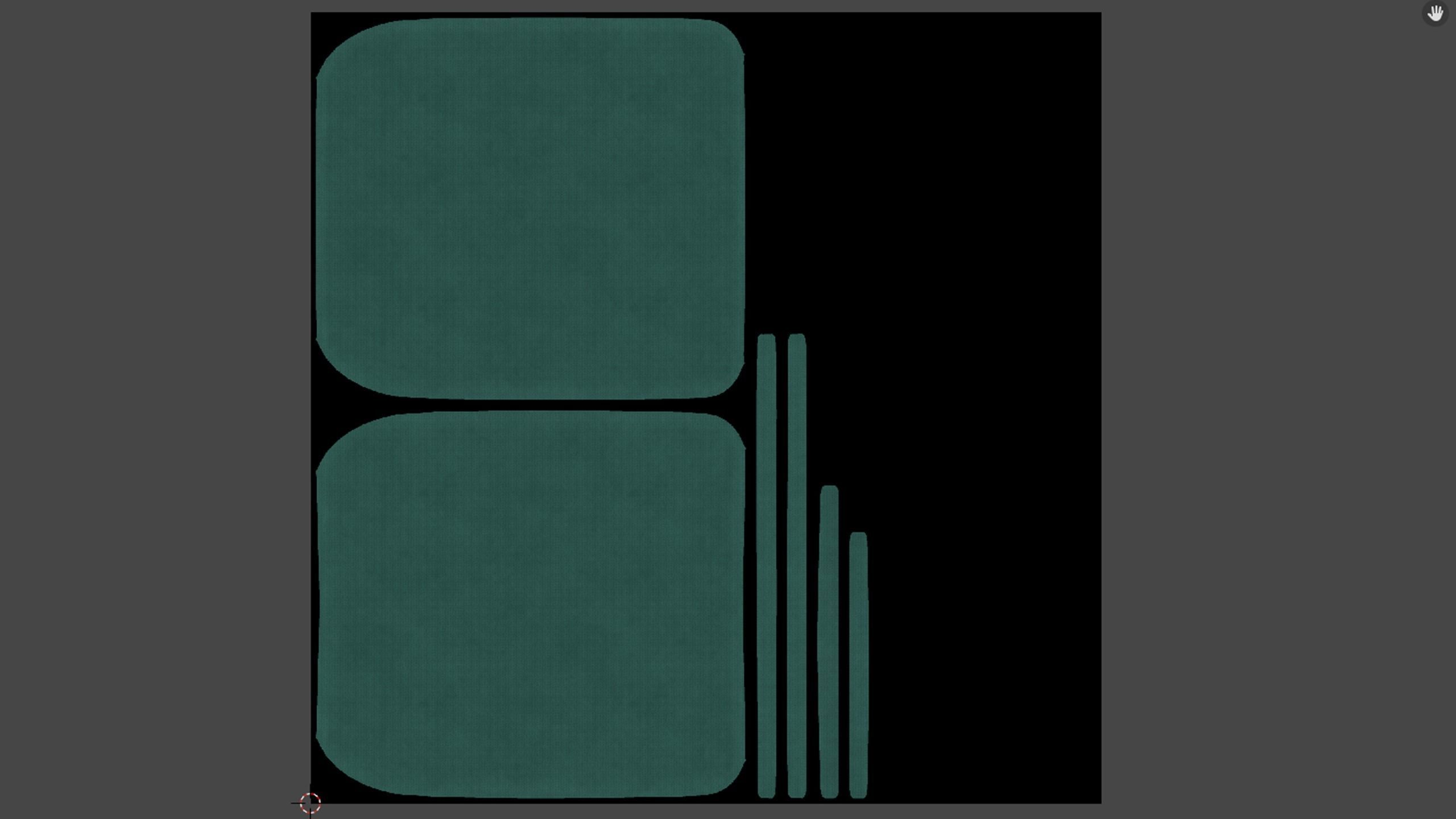 Dining Table - Royal Low-poly 3D model_19