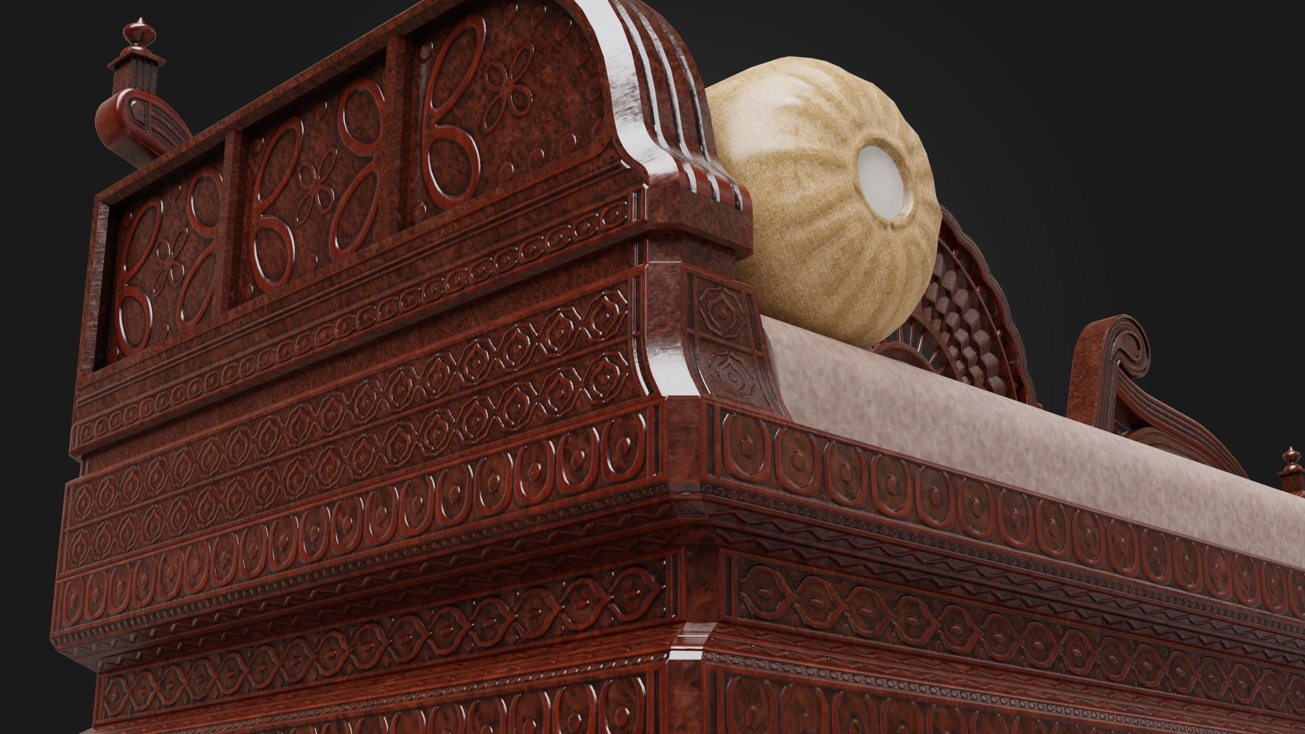 Royal Sofa 3D model_12