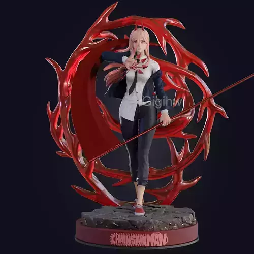 Power from Chainsaw Man 3D print model