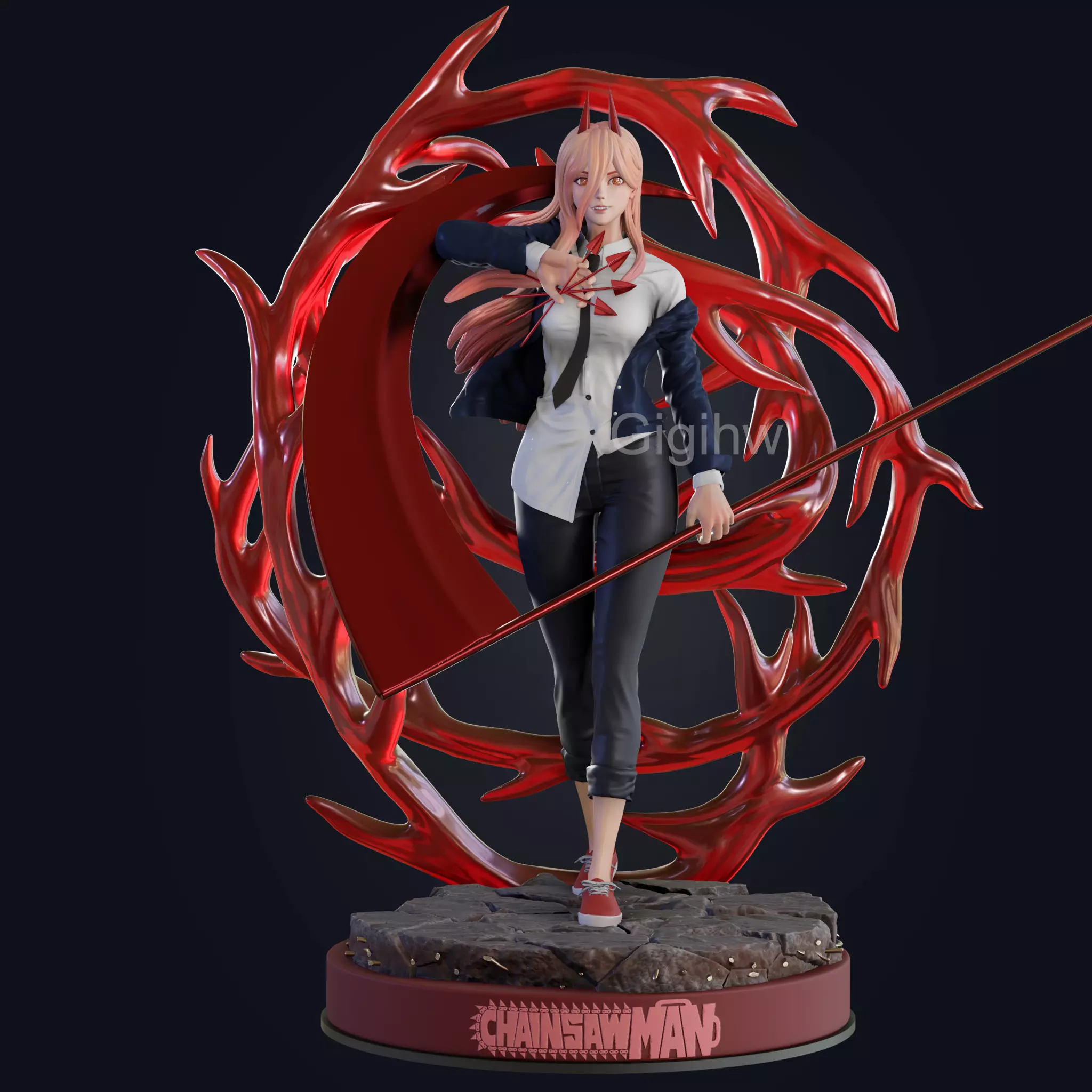 Power from Chainsaw Man 3D print model_0