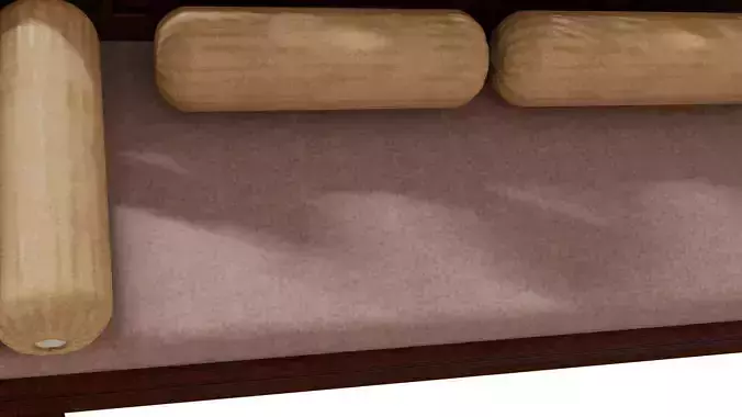 Sofa Pillow Free low-poly 3D model