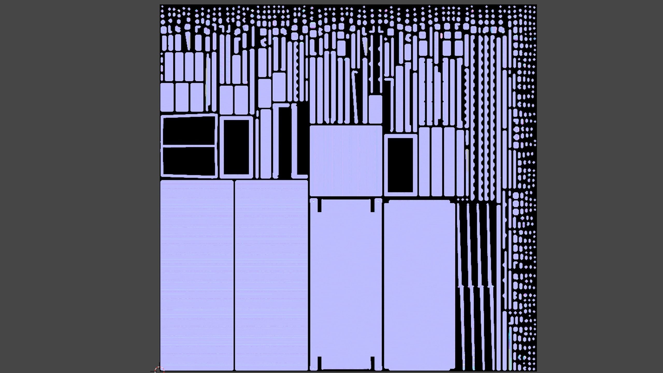 Shipping Containers - Combo Low-poly 3D model_24