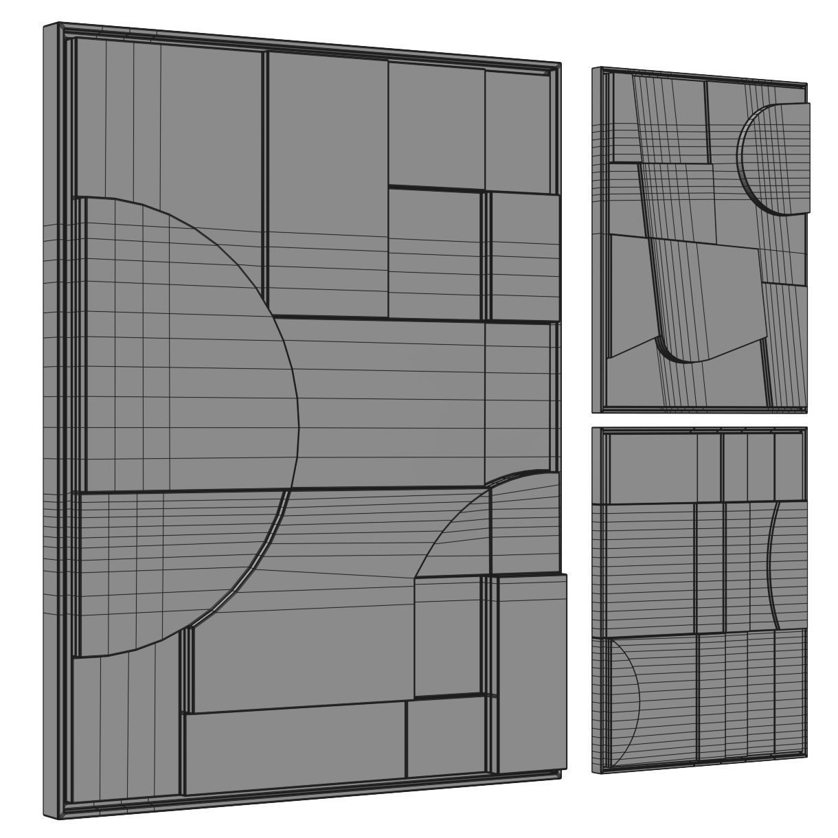 Painted by Edith Beurskens 3D model_6