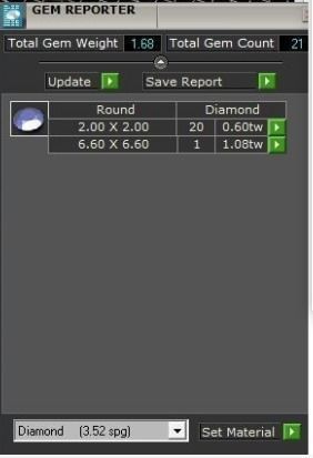 Dimond ring 382 3D print model_5