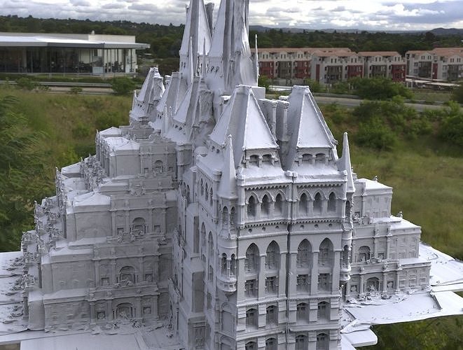 Wizarding world headquarters 3 3D 3D model