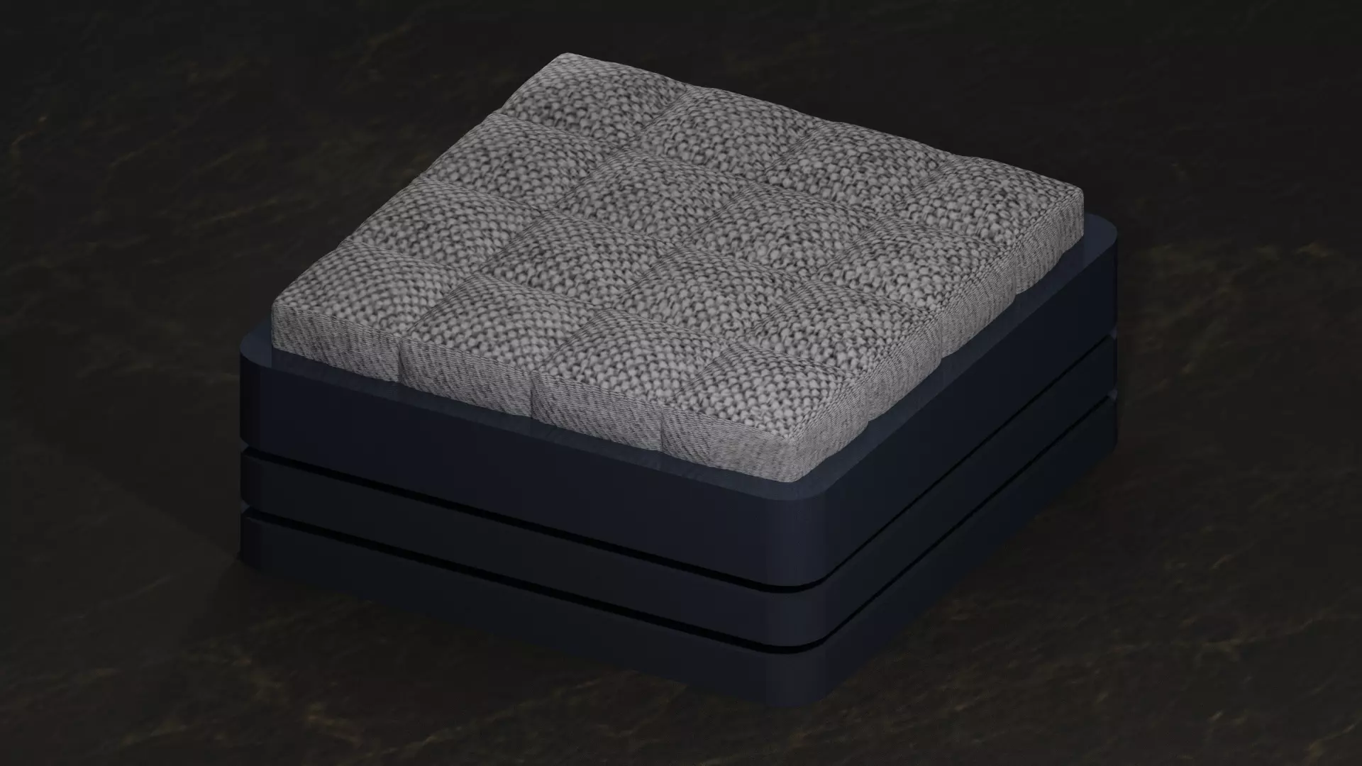 Ottoman square 3D model_0