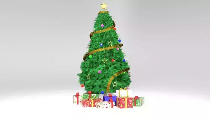 Christmas tree with Gifts
