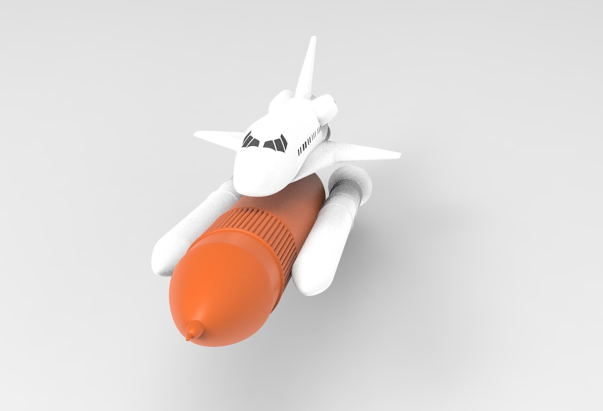 shuttle - space ship NASA 3D model_17