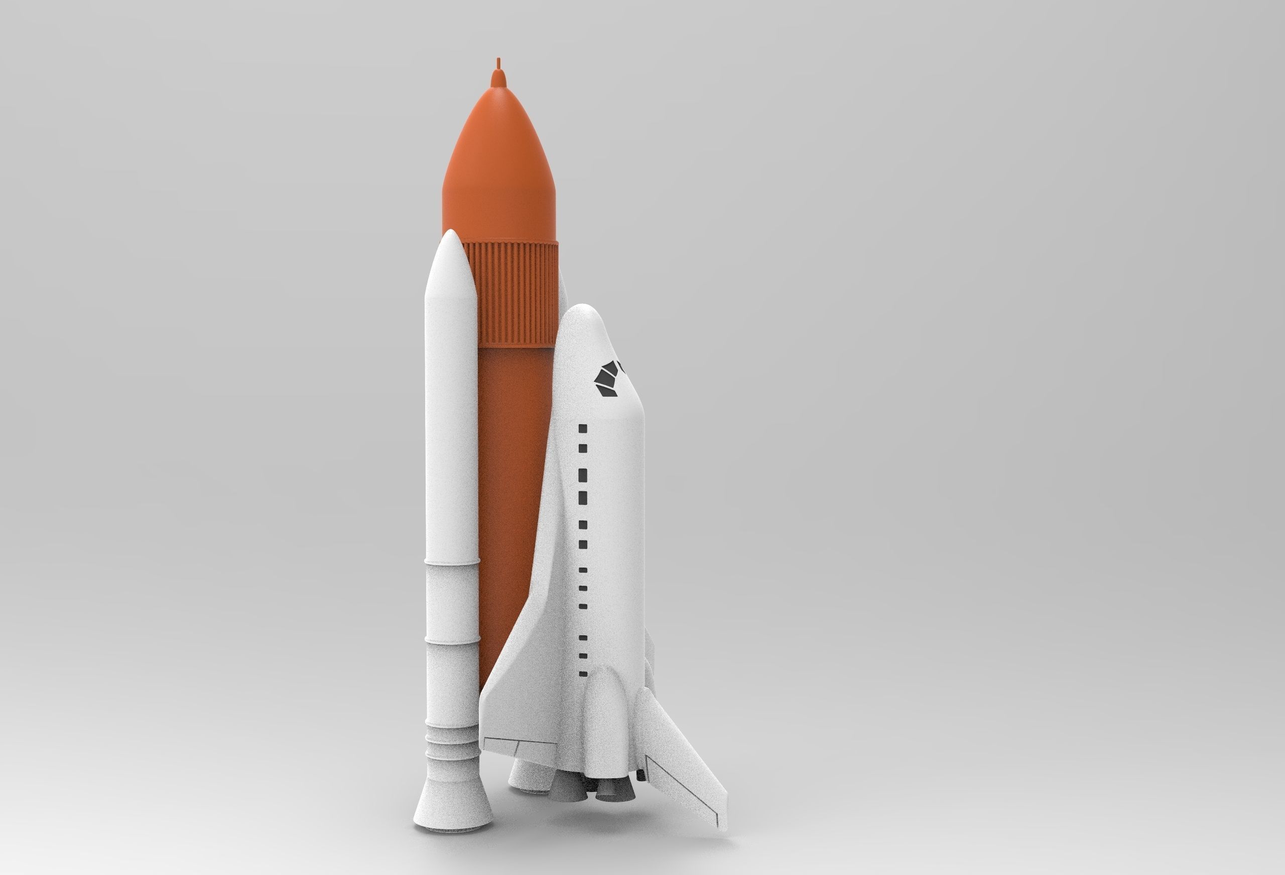 shuttle - space ship NASA 3D model_1