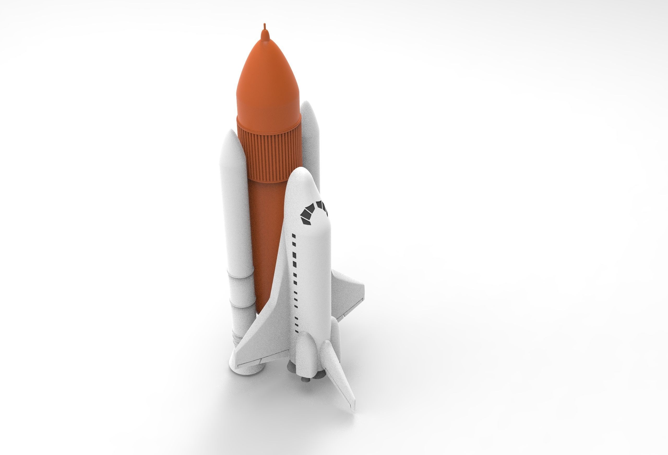 shuttle - space ship NASA 3D model_3