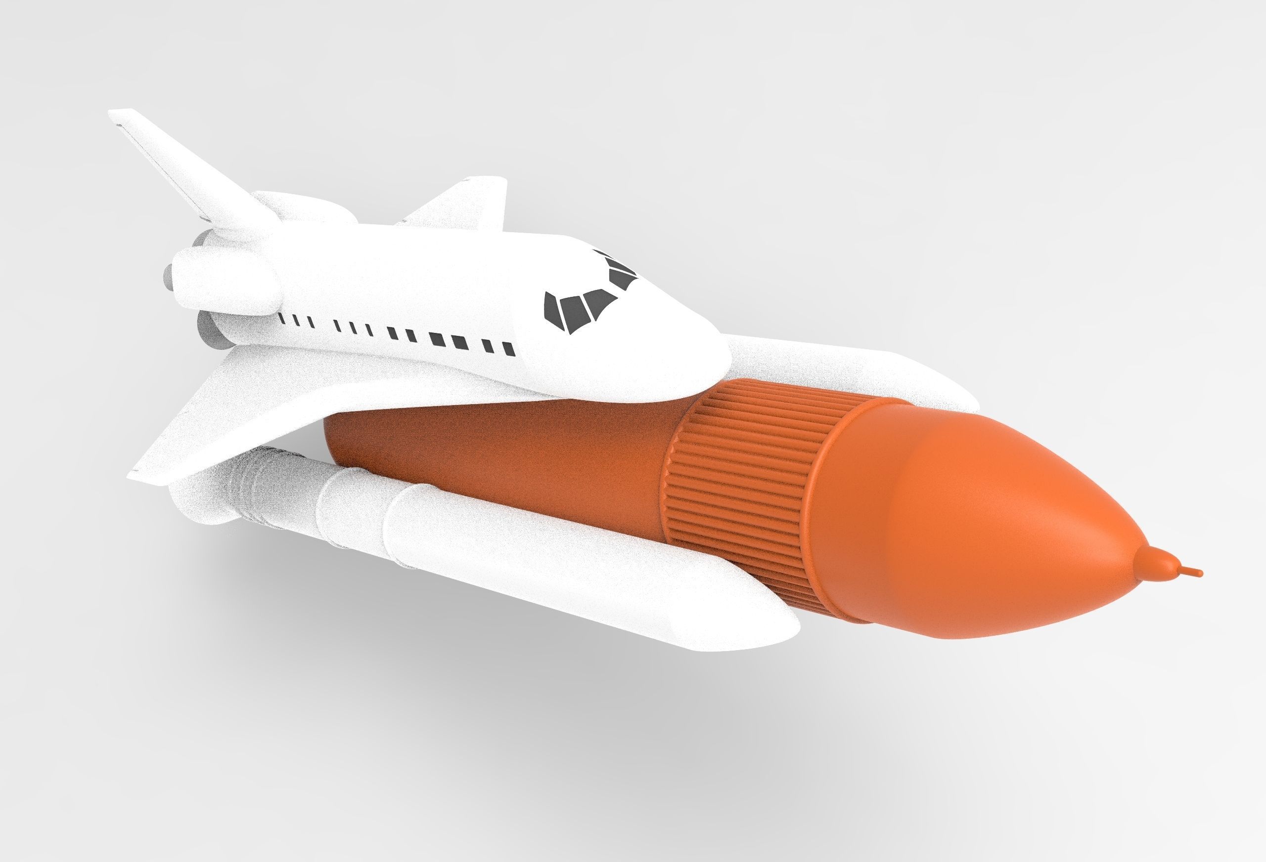 shuttle - space ship NASA 3D model_21