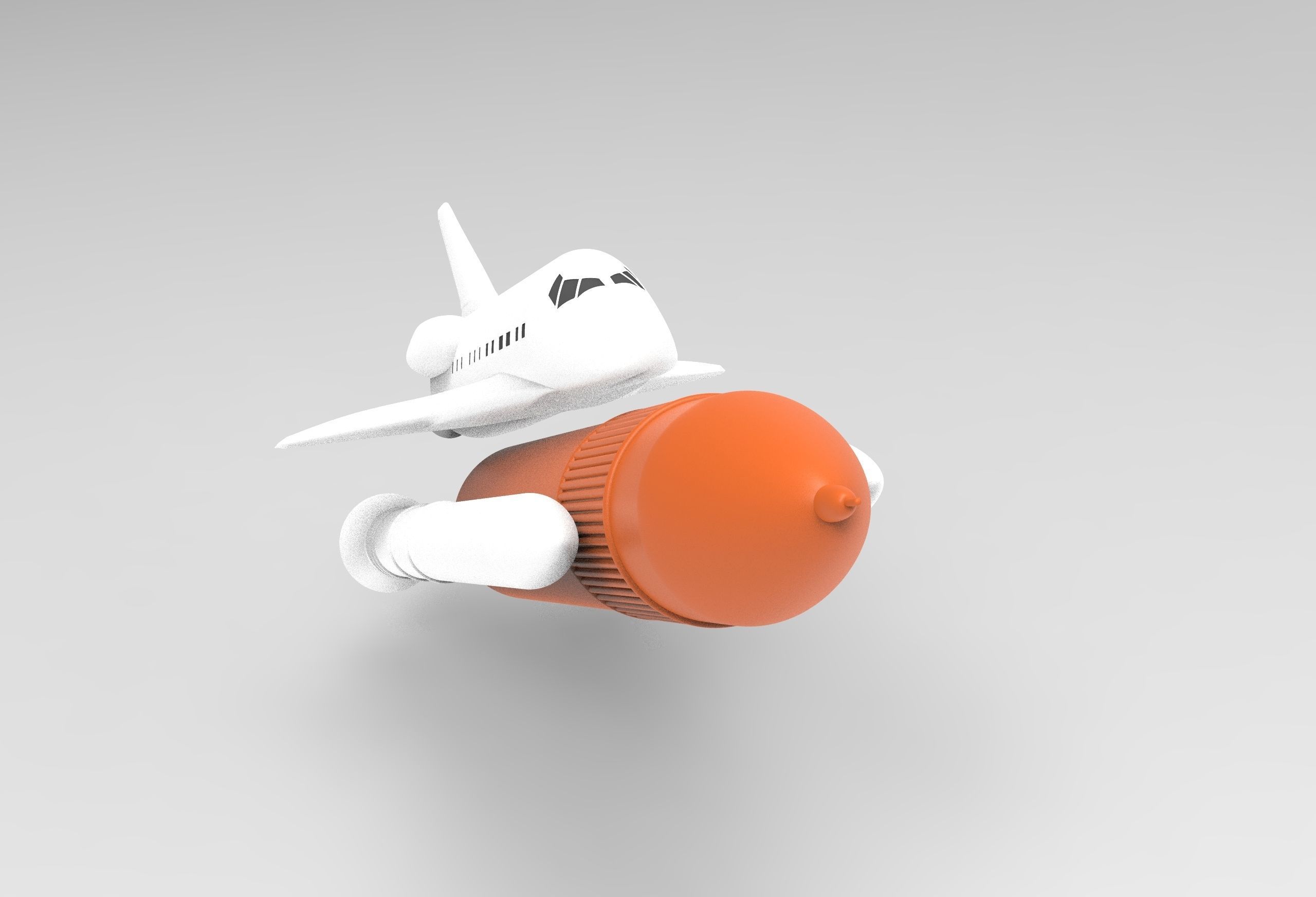 shuttle - space ship NASA 3D model_18
