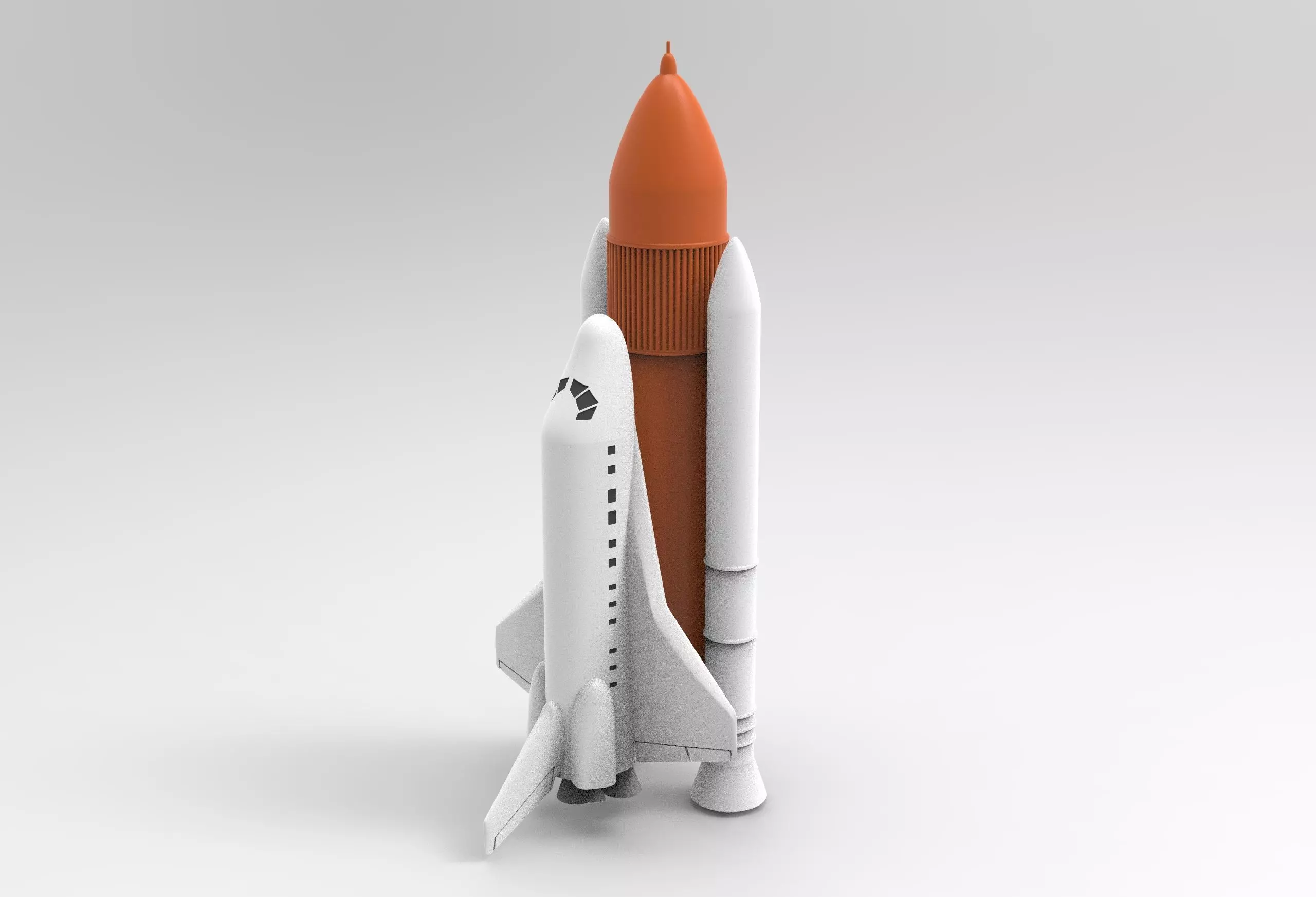 shuttle - space ship NASA 3D model_0