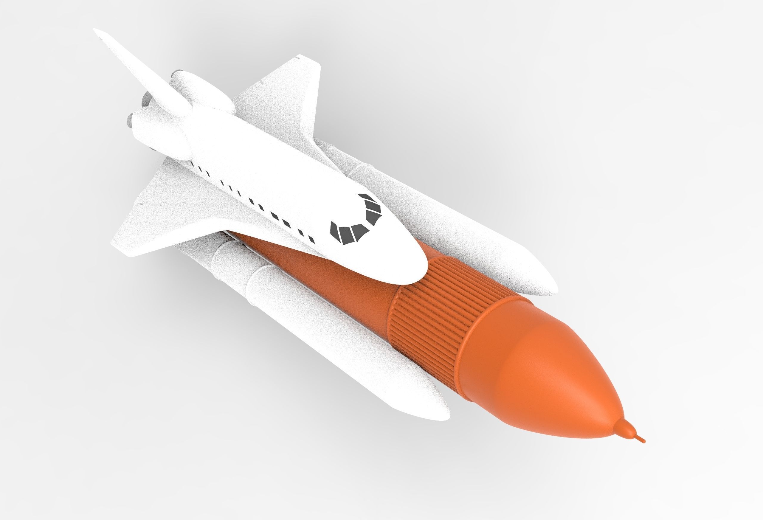shuttle - space ship NASA 3D model_24