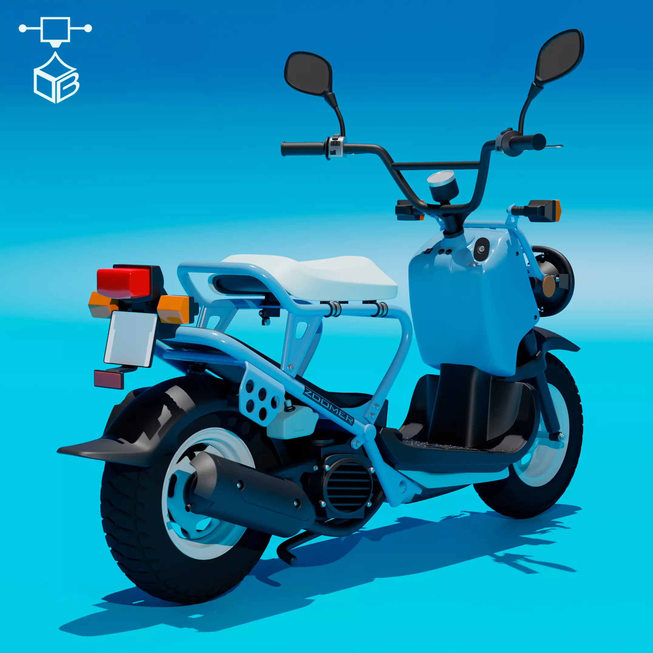 HONDA ZOOMER - RUCKUS Free 3D print model