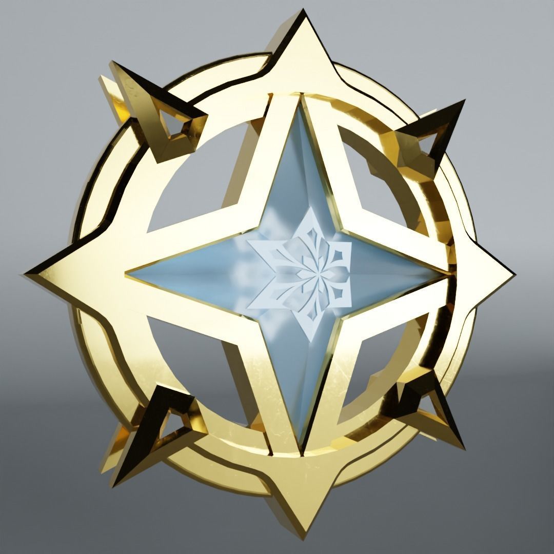 ALOY VISION GENSHIN IMPACT 3D MODEL 3D print model_3