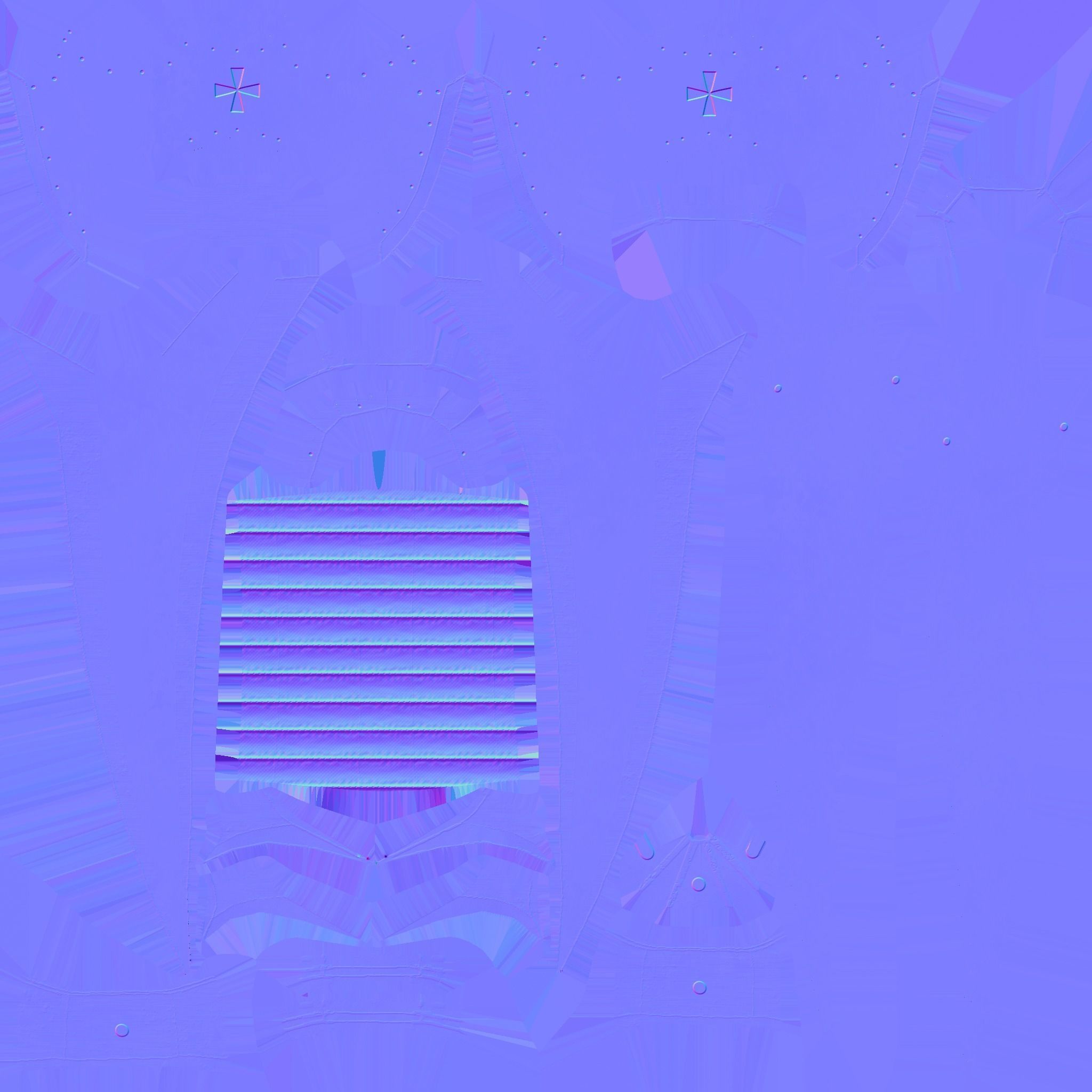 Medieval Dagger 01 Dark - Fantasy Character Weapon Low-poly 3D model_19