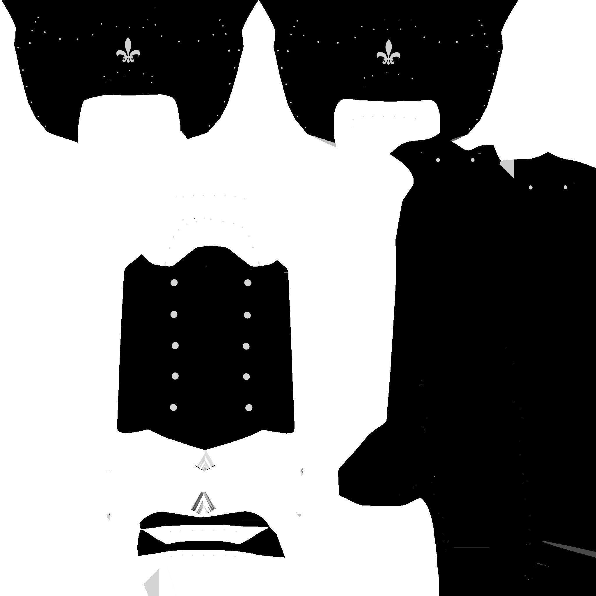 Medieval Dagger 03 Luxury- Fantasy Character Weapon Low-poly 3D model_16