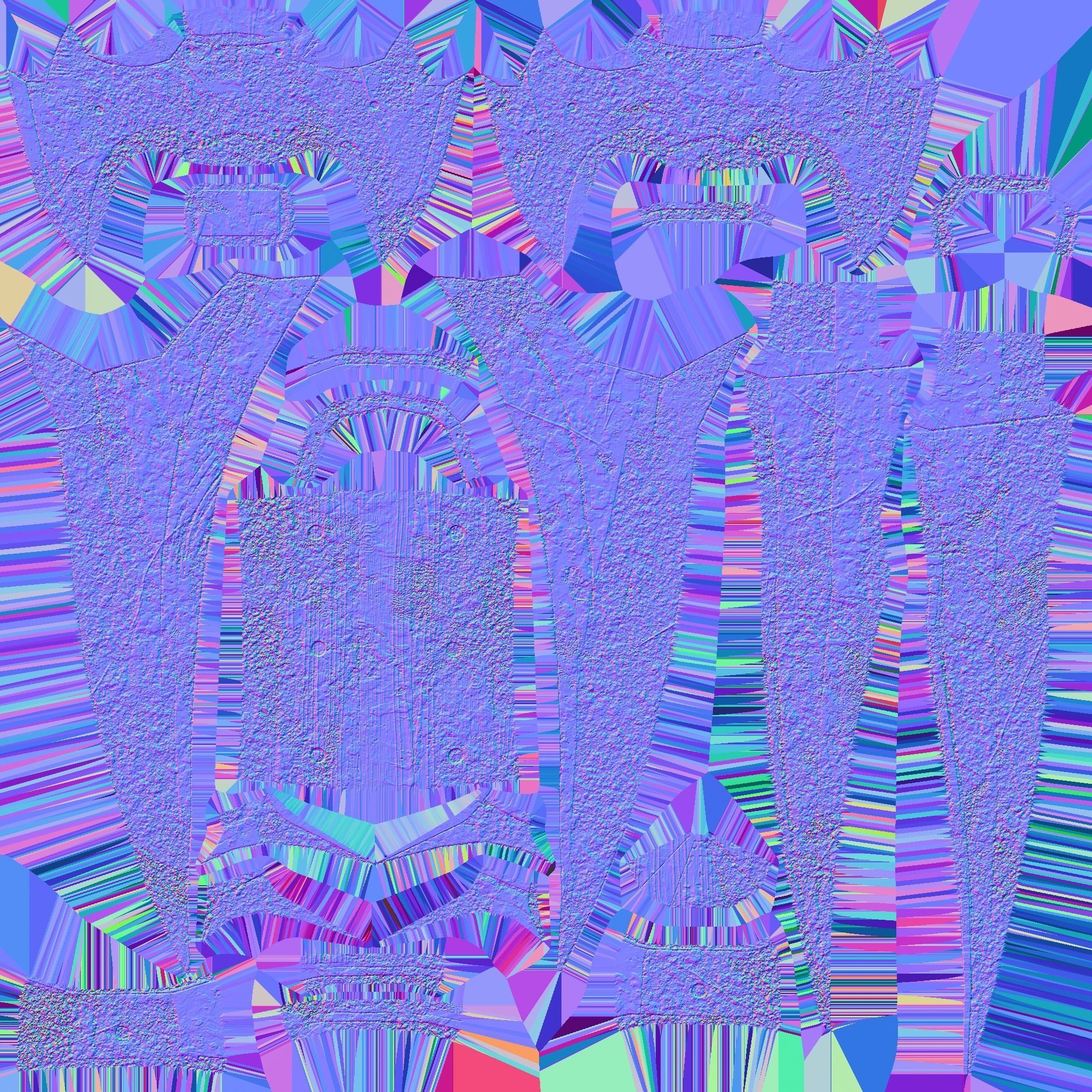 Medieval Dagger 04 Destroyed - Fantasy Character Weapon Low-poly 3D model_18