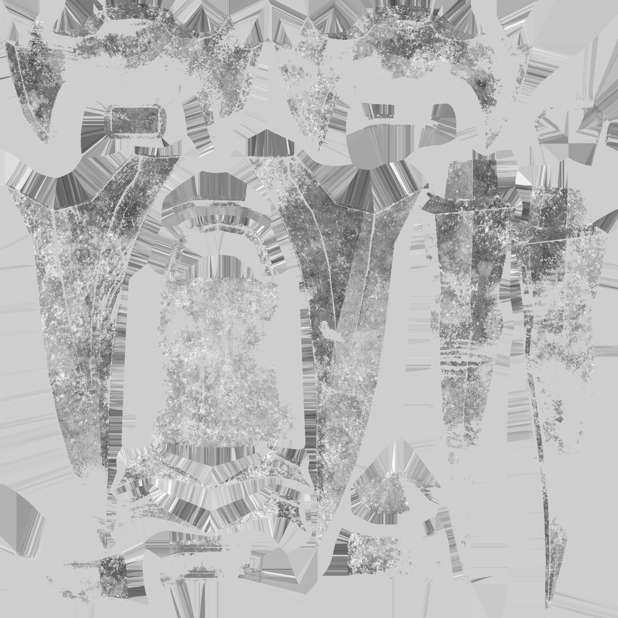 Medieval Dagger 04 Destroyed - Fantasy Character Weapon Low-poly 3D model_14