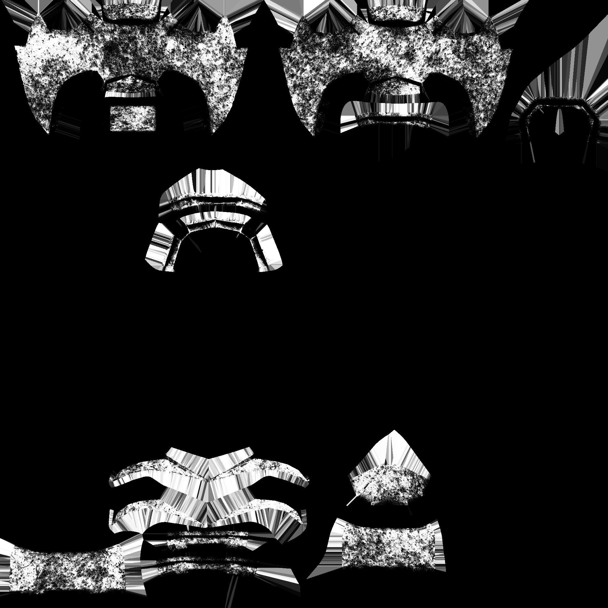 Medieval Dagger 05 Ice Frost - Fantasy Character Weapon Low-poly 3D model_17