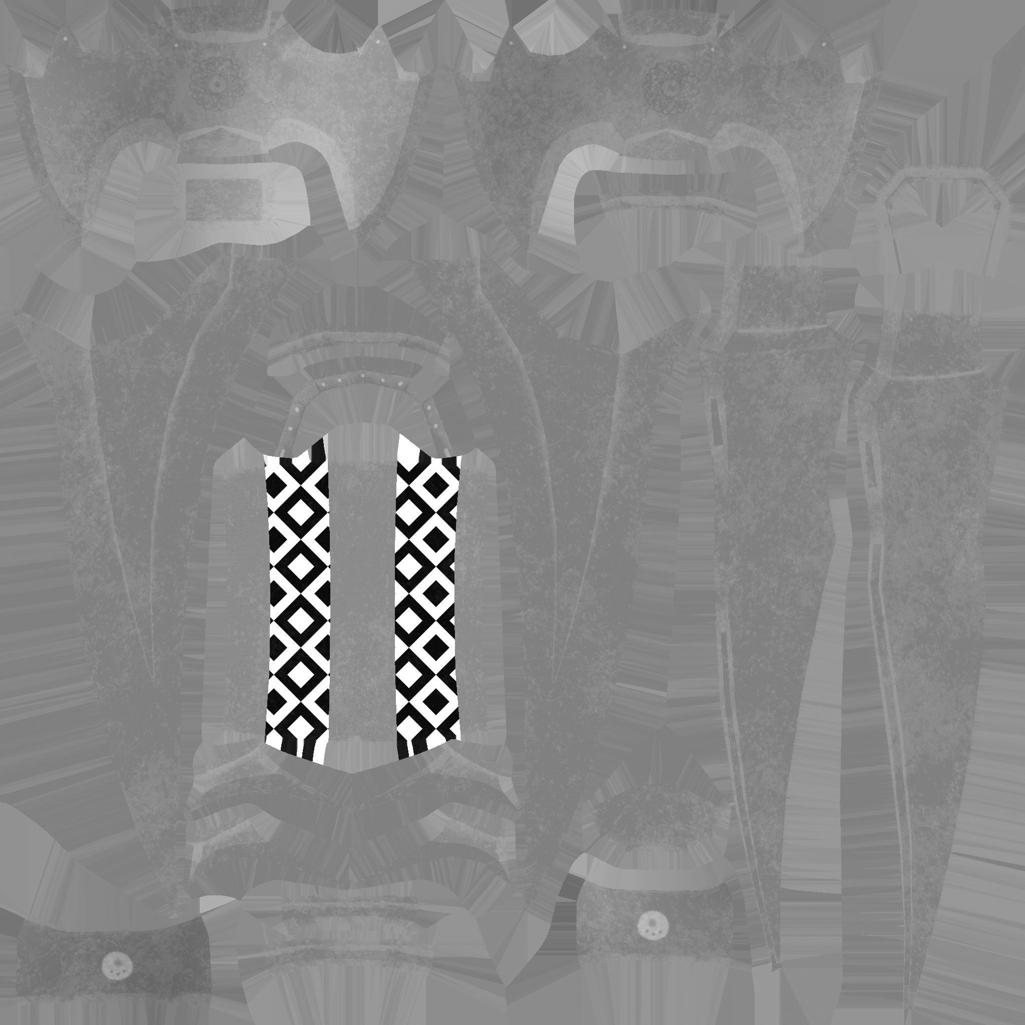 Medieval Dagger 05 Ice Frost - Fantasy Character Weapon Low-poly 3D model_16