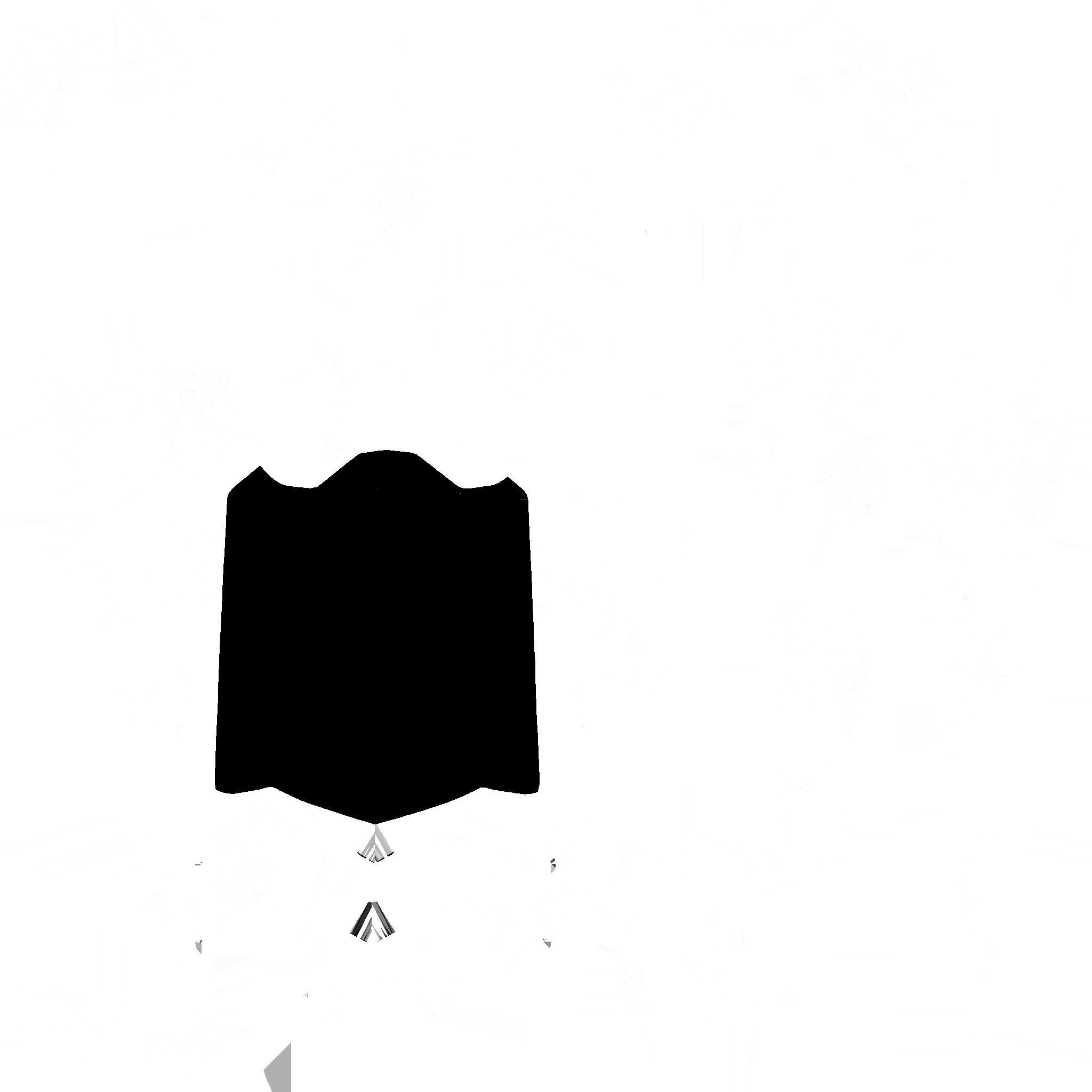 Medieval Dagger 06 Dark Red - Fantasy Character Weapon Low-poly 3D model_14