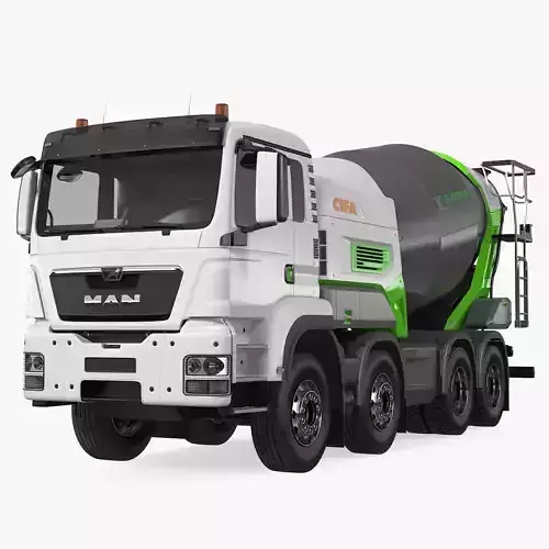 Energya E9 Truck Hybrid Mixer Rigged