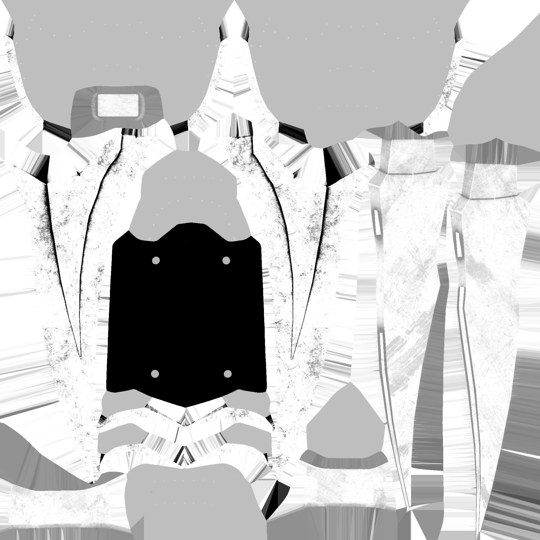 Medieval Dagger 07 Red Elemental - Fantasy Character Weapon Low-poly 3D model_19