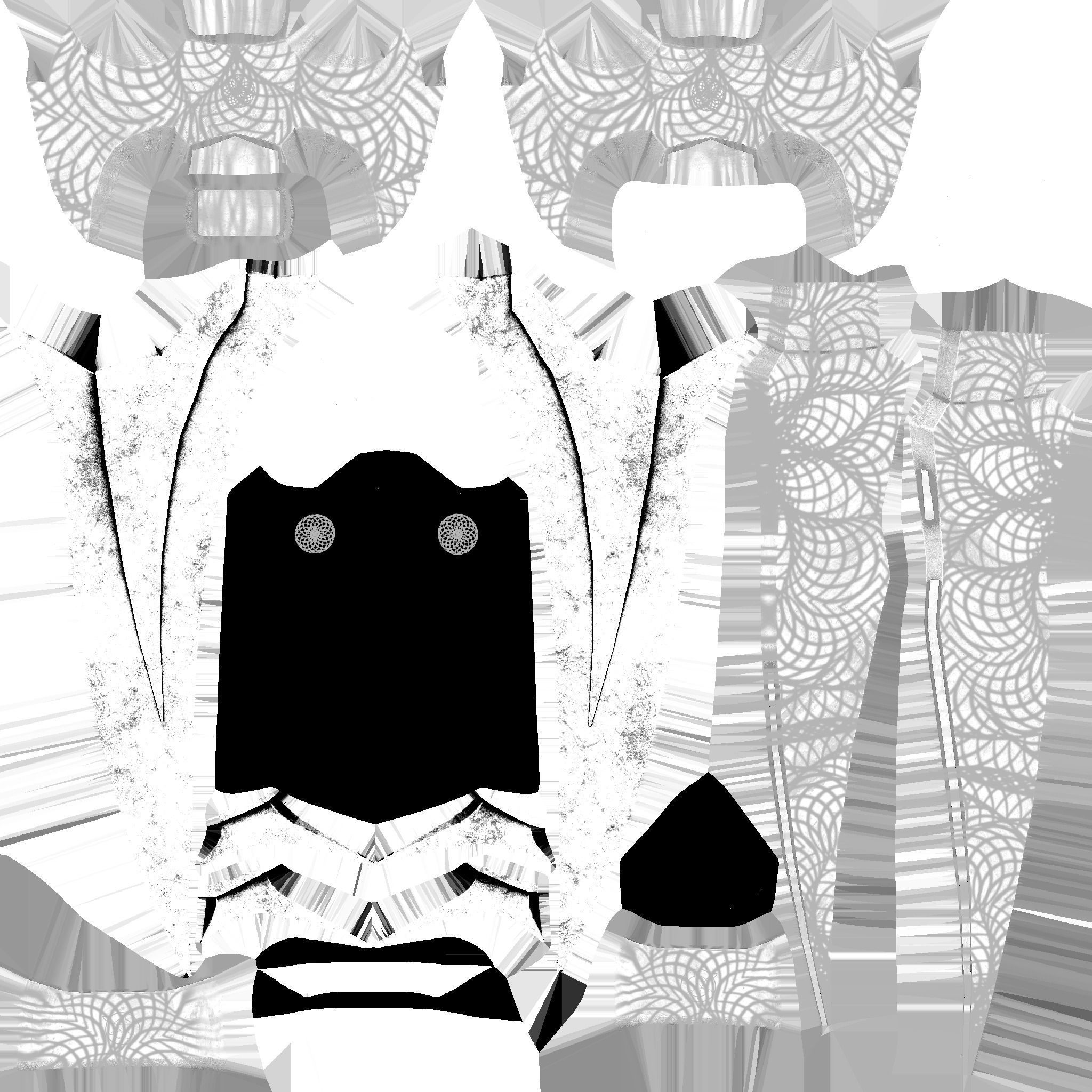 Medieval Dagger 08 Blue Elemental - Fantasy Character Weapon Low-poly 3D model_16