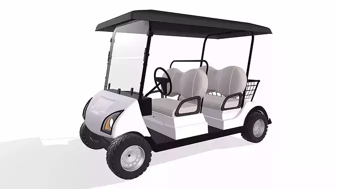 Pro Golf Asset Pack 3D model 2