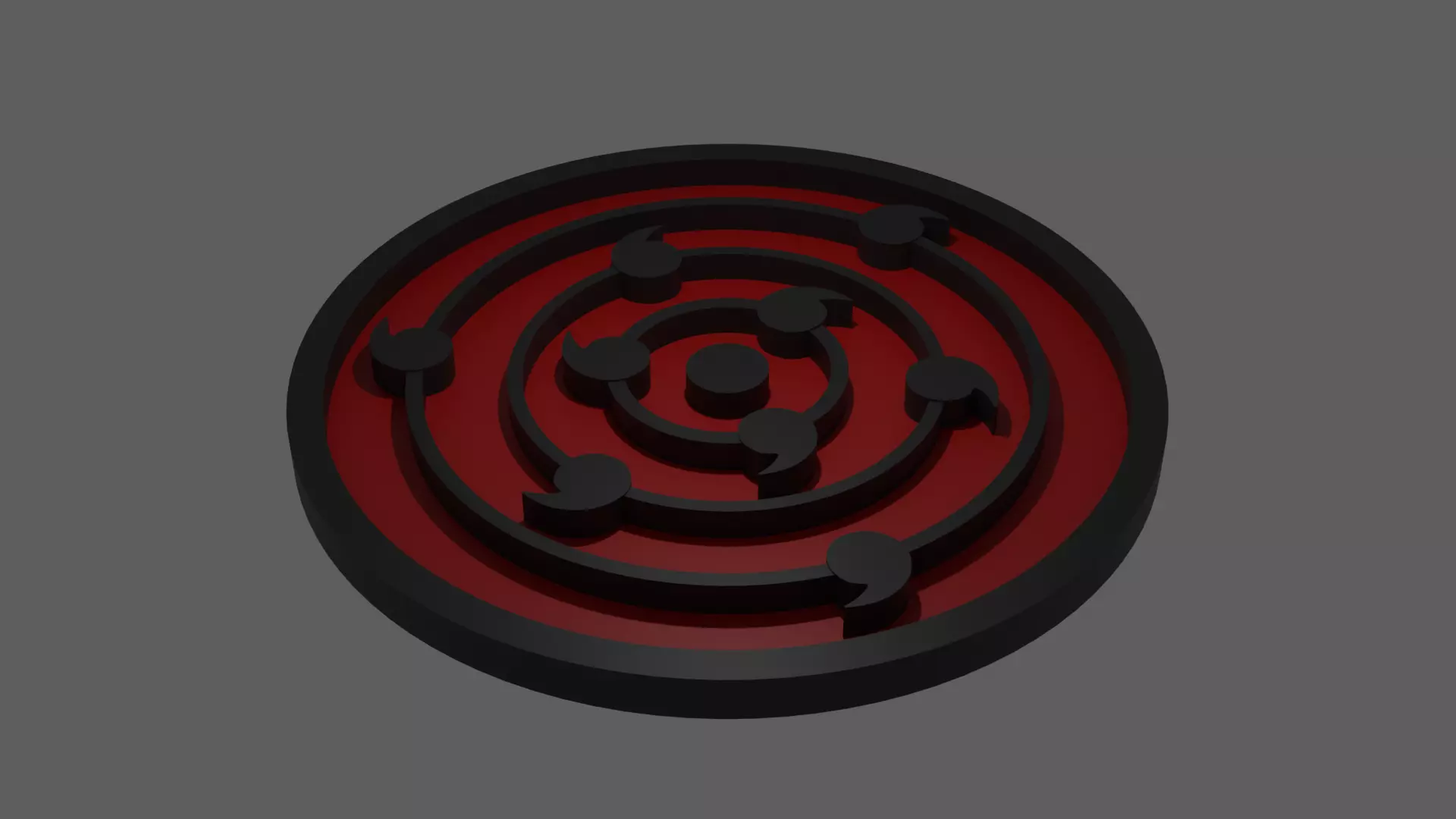 Rinne sharingan 3D print model_0