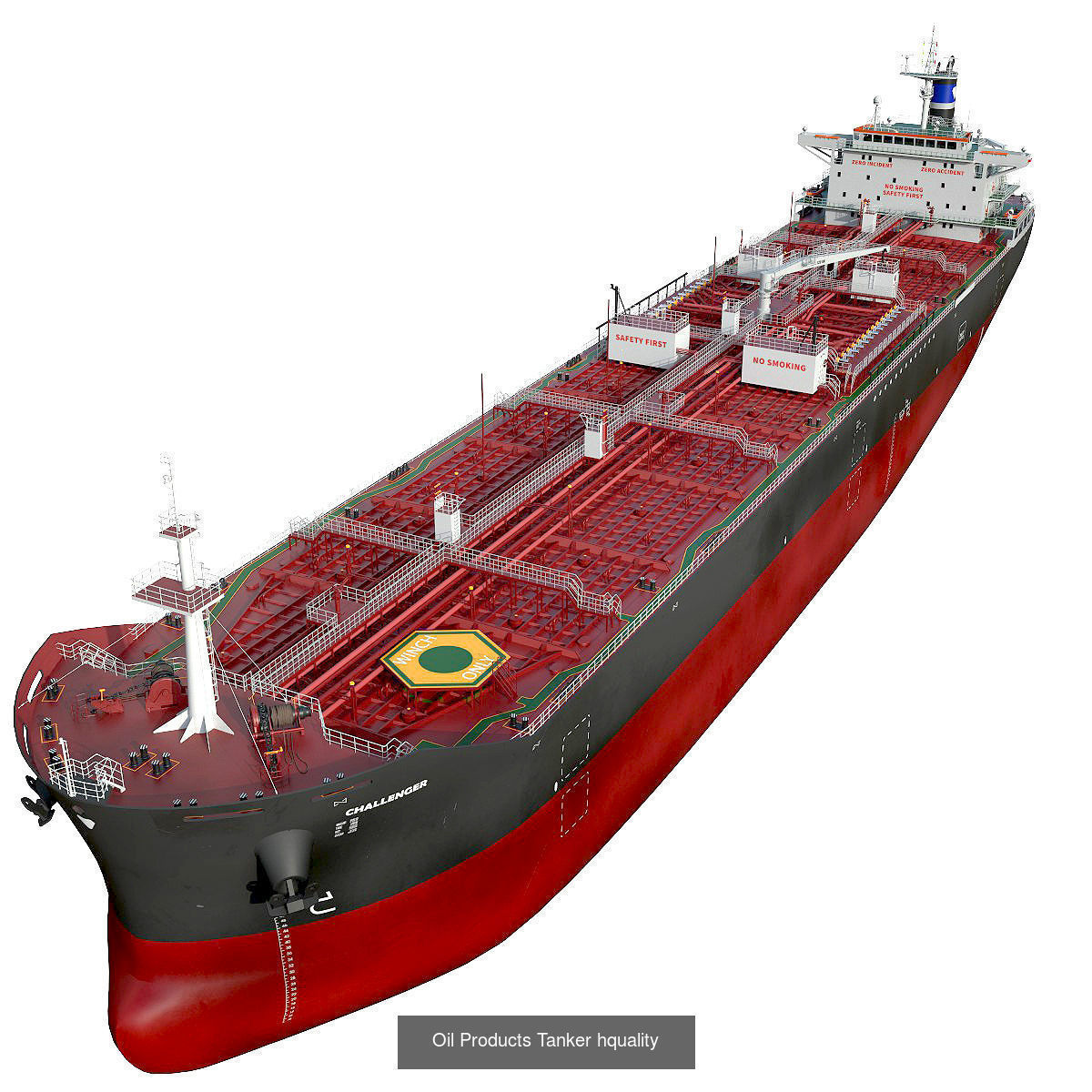 Tankers 4 colors 3D Model Collection_4