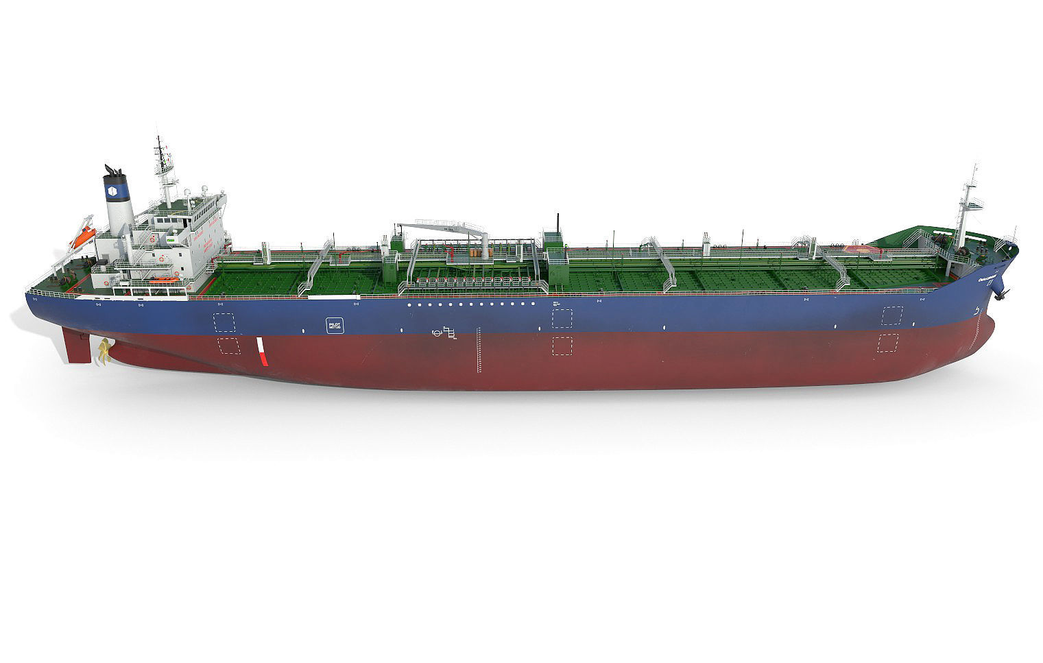 Tankers 4 colors 3D Model Collection_13
