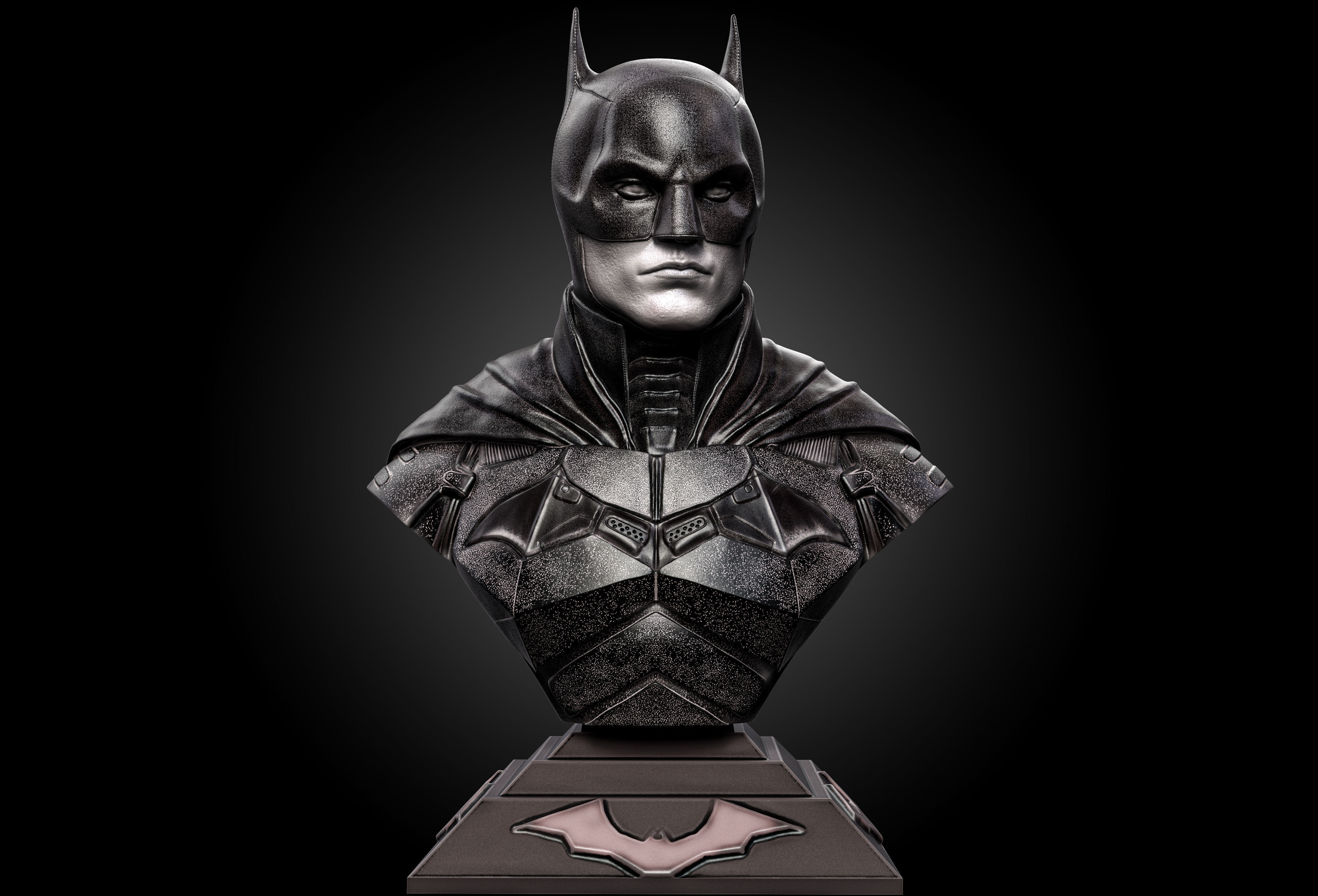 Batman Bust-Robert Pattinson 3D print model_2