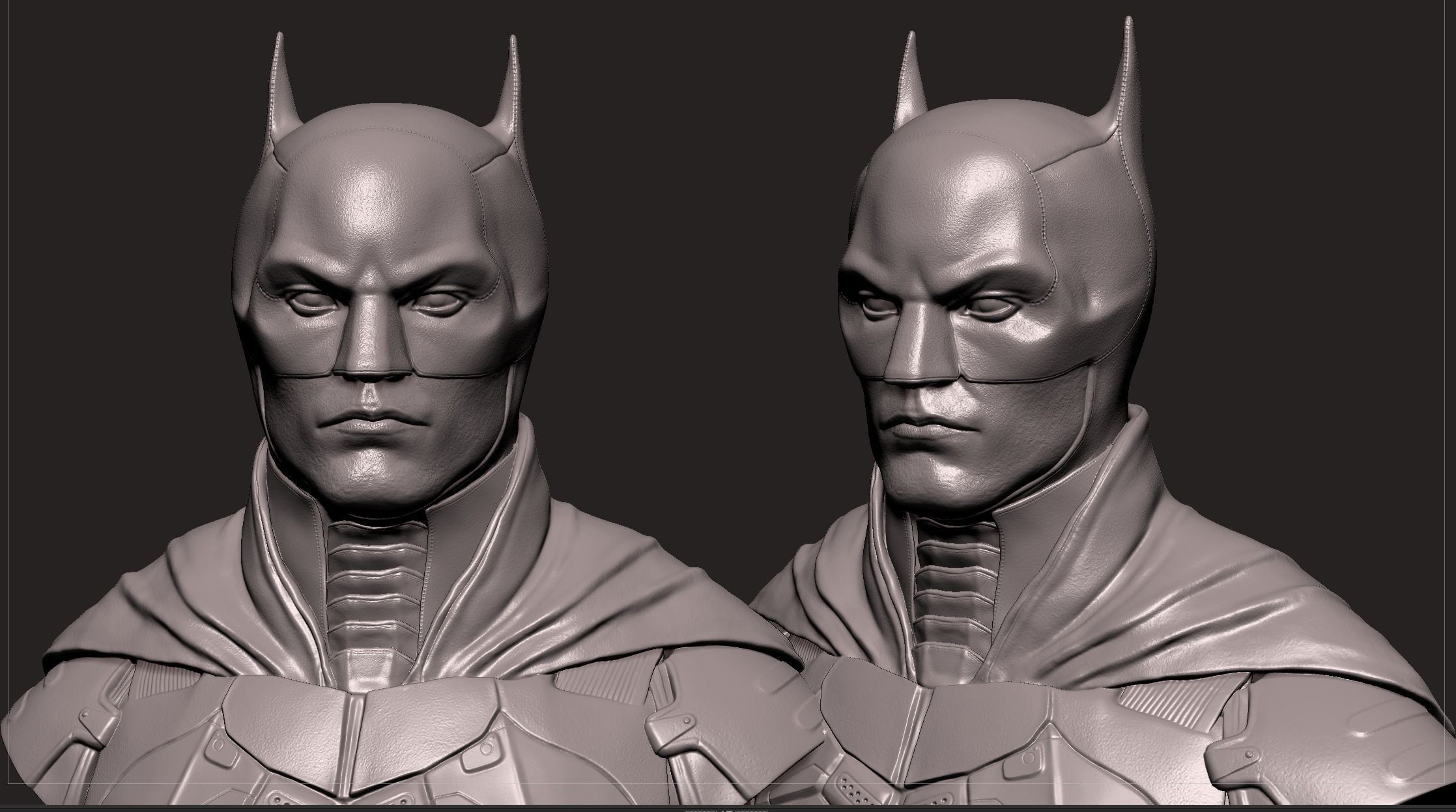 Batman Bust-Robert Pattinson 3D print model_10