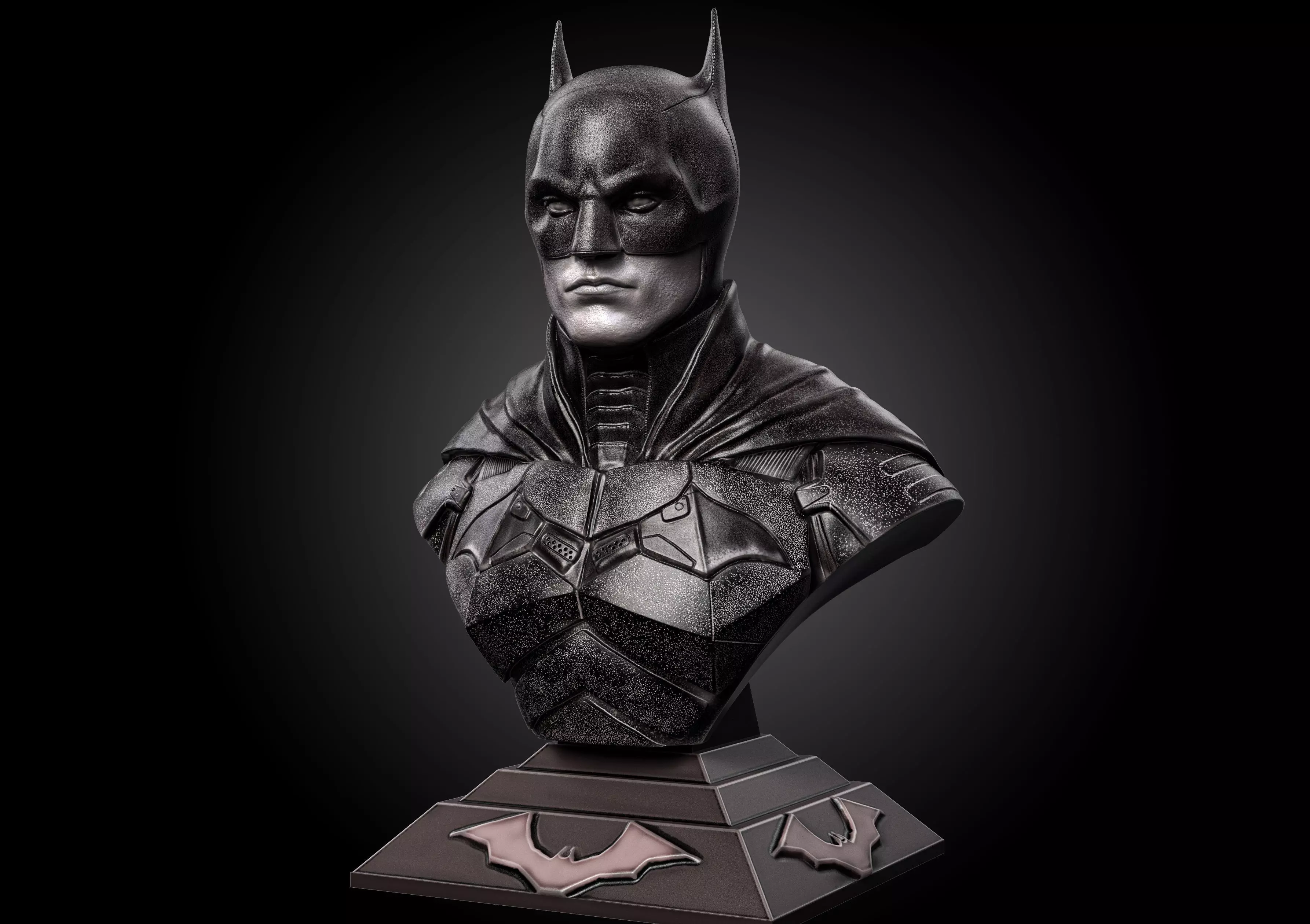 Batman Bust-Robert Pattinson 3D print model_0